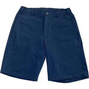 Mack Weldon Shorts Men Small Blue Radius Flex Golf Golfer Water Resistant